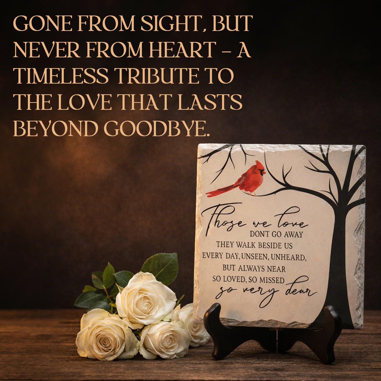 LukieJac Red Cardinal Memorial Gifts - Sympathy Gifts for Loss Of