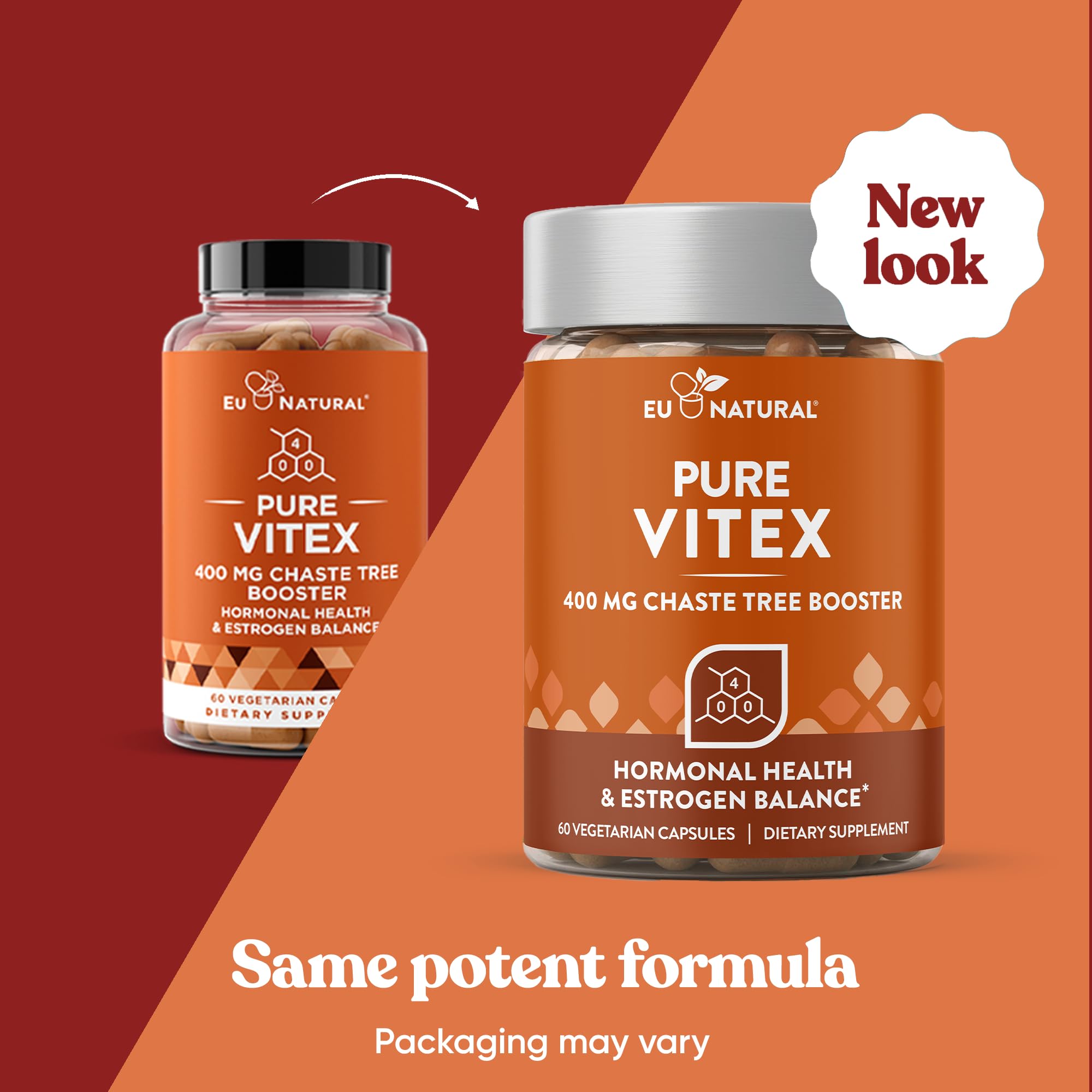 Vitex Chasteberry 400mg - Women's Hormone & Cycle Support, 60 Capsules — Amazon image 2