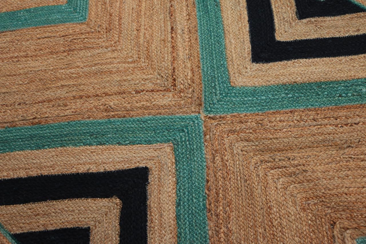 Blackwell Handmade Natural Fiber Traditional Area Rug – Soft Texture, Durable Weave, Decorative Rug for Living Room & Bedroom