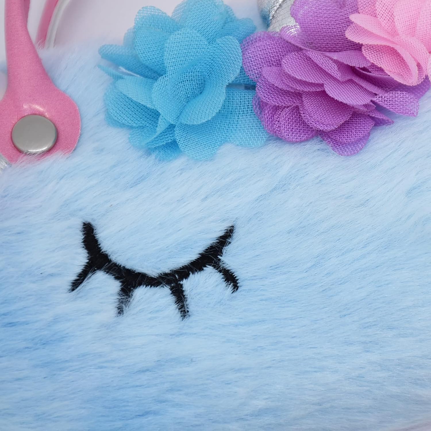 Cute Unicorn Eyeglasses Cases Travel Hard Shell Sunglasses Case with Handle image 4