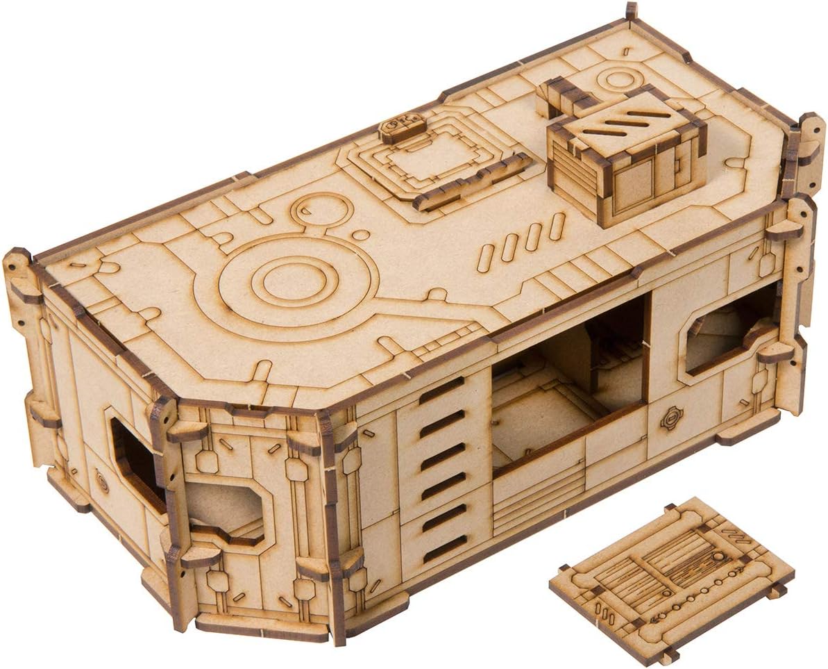 The Broken Token Horizon Grid MK 4 - MDF Terrain Building for Sci-Fi Games and Wargaming