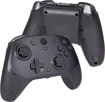 TALONGAMES Controller Grips Tape Compatible with GameSir Cyclone 2 / T4 Cyclone Pro , Anti-Slip, Sweat-Absorbent, Textured Skin kit, for Controllers Handle Grips, Buttons, Triggers Classic Version - Black