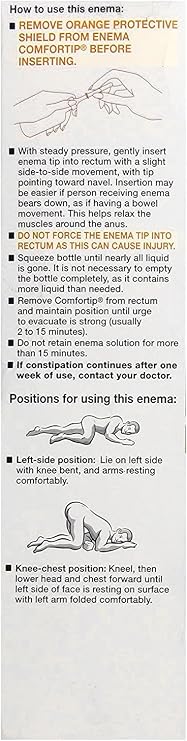 Fleet Mineral Oil Enema, Latex Free - 4.5 fl oz