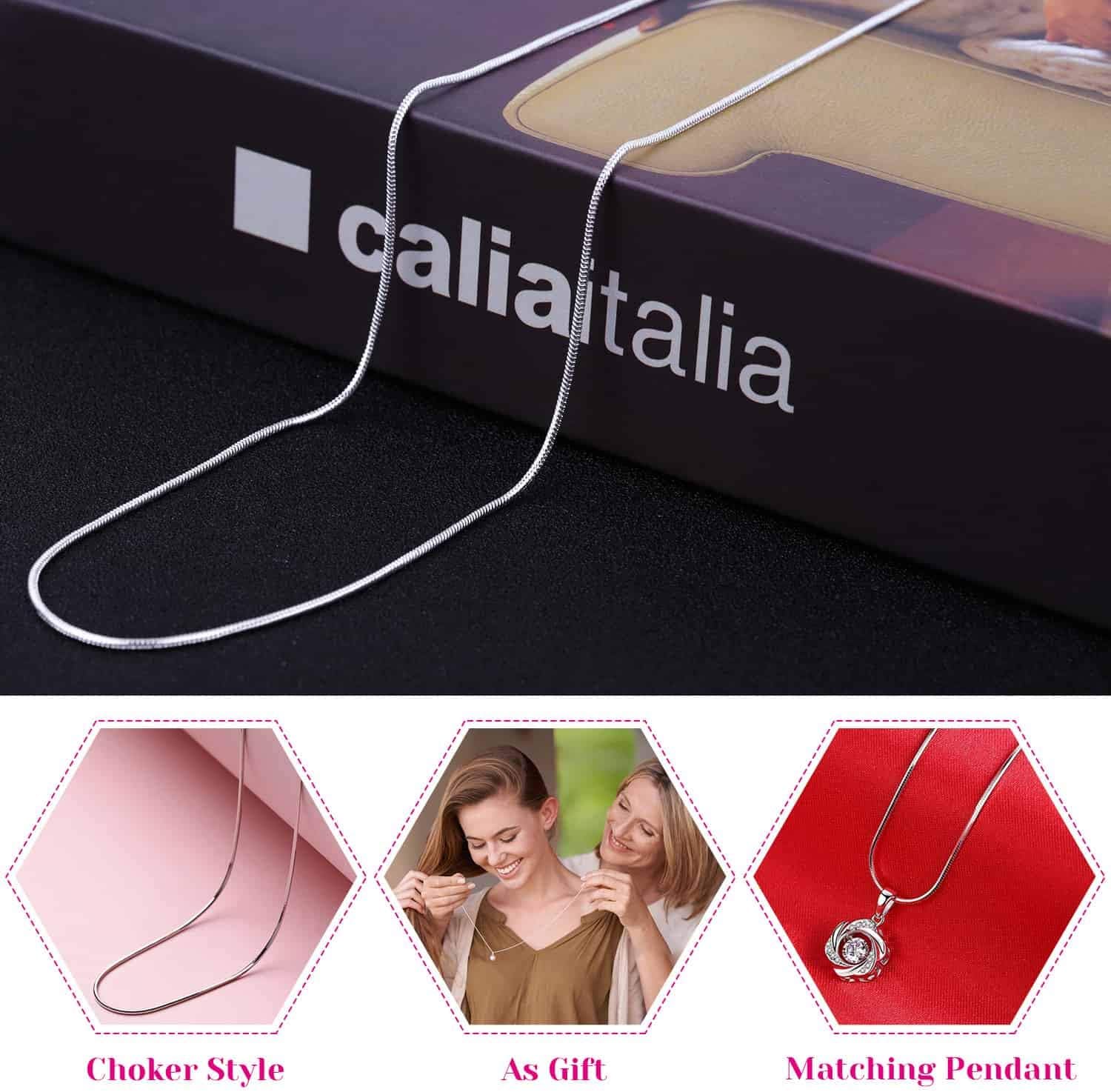 PAXCOO 30 Pack Bulk Necklace Chain Silver Plated Necklace Snake Chains for Jewelry Making, 1.2 mm (20 Inches) - Image 6