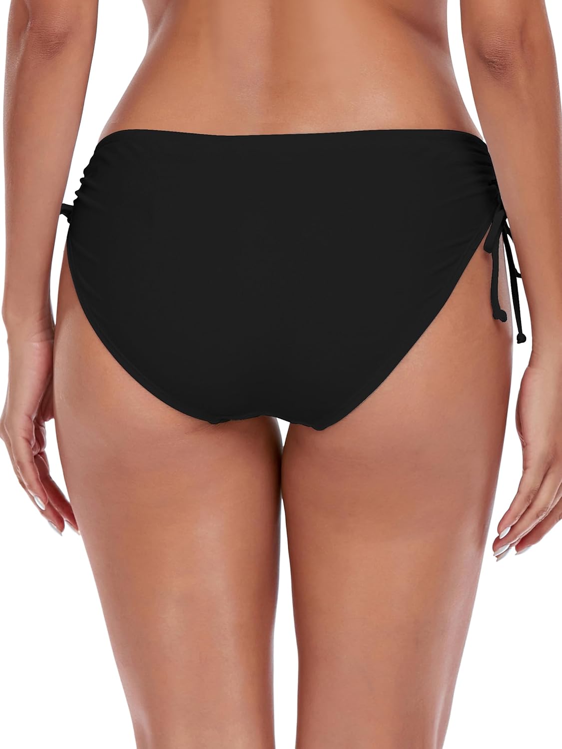 Ocean Blues Women's Full Coverage Swim Bottom Tie Sides Bikini Bottom - Image 5