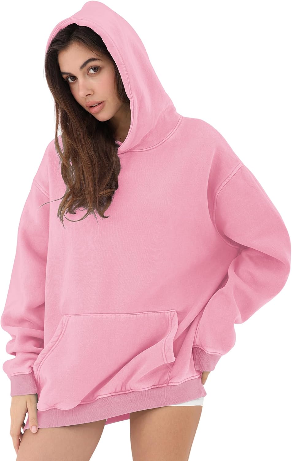 FAIABLE Mens Womens Oversized Acid Wash Hoodie Unisex Heavyweight Fleece Sweatshirt Vintage Cotton Hoodies 2026 - Image 6