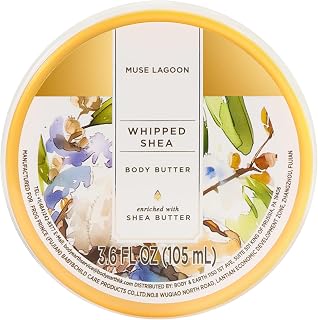 Princess Belle Whipped Shea Butter, Whipped Body Butter, Shea Body Butter for Dry Skin, Body Butter for Women-Deep Moisturizing and Softening