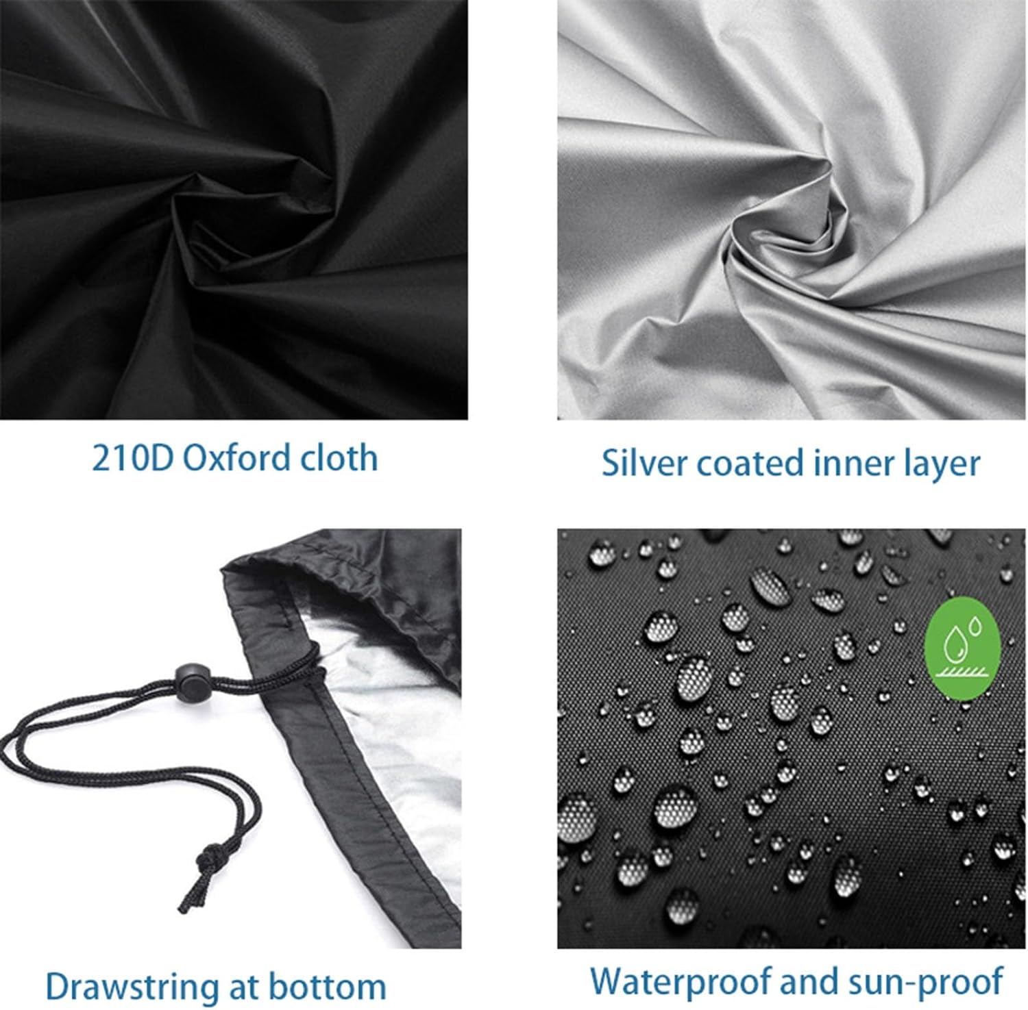 Pool Table Cover, with Storage Bag, Waterproof & Dustproof Pool Table Protector, 210D Silver Coated Oxford Fabric, Ideal for Billiard Table Accessories(9FT)