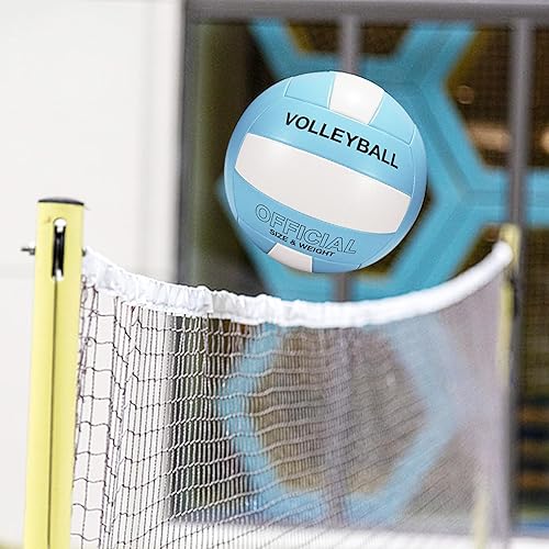Miniatura 8 de Voleibol Tamaño Oficial 5 para Interior y Exterior, Voleibols de Toque Suave para Adultos, Juego de Playa, Piscina, Gimnasio, Entrenamiento, Diseño