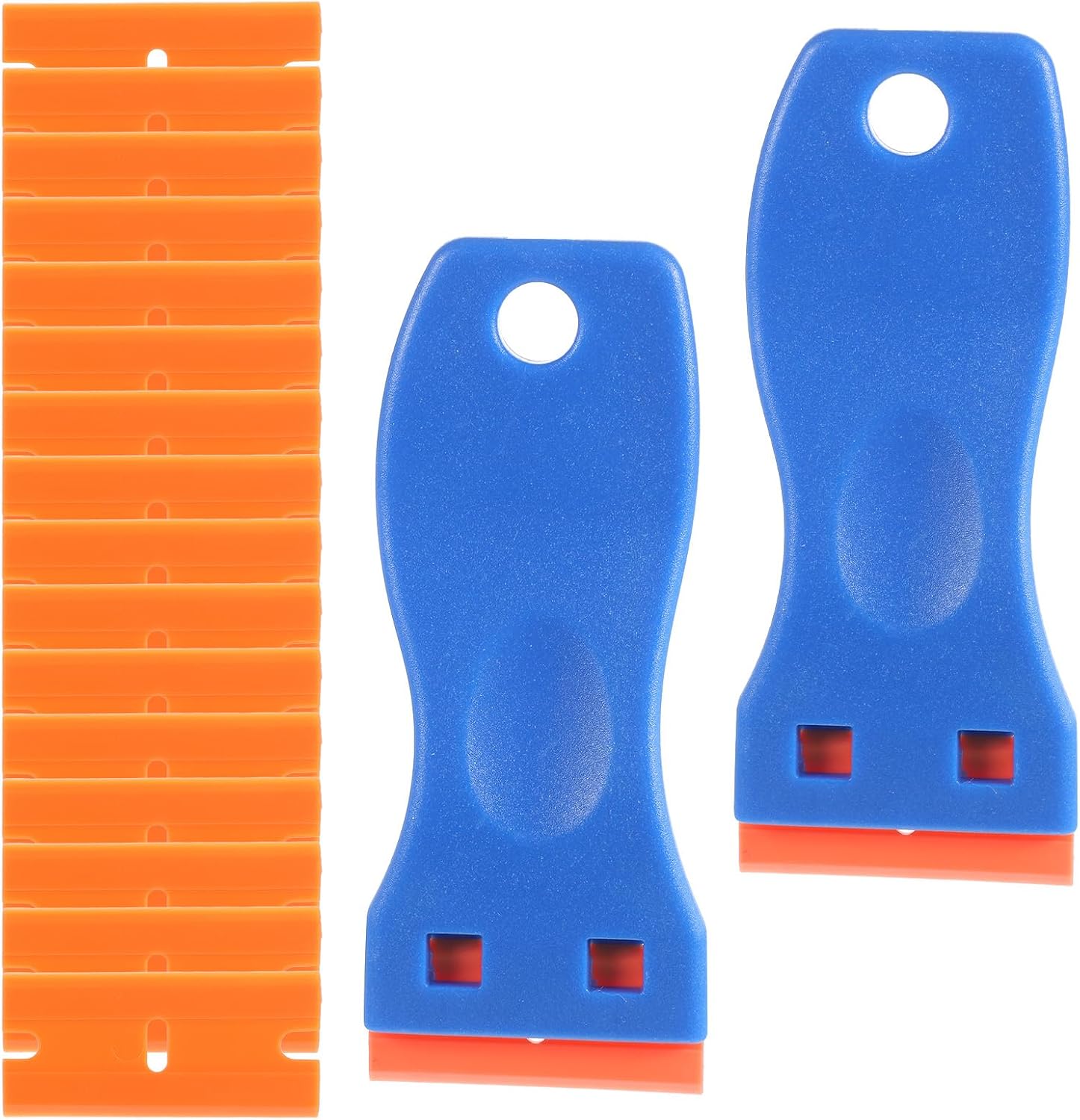 Amazon.com: LIQWEI 2Pcs Plastic Razor Blade, Plastic Scraper, No ...