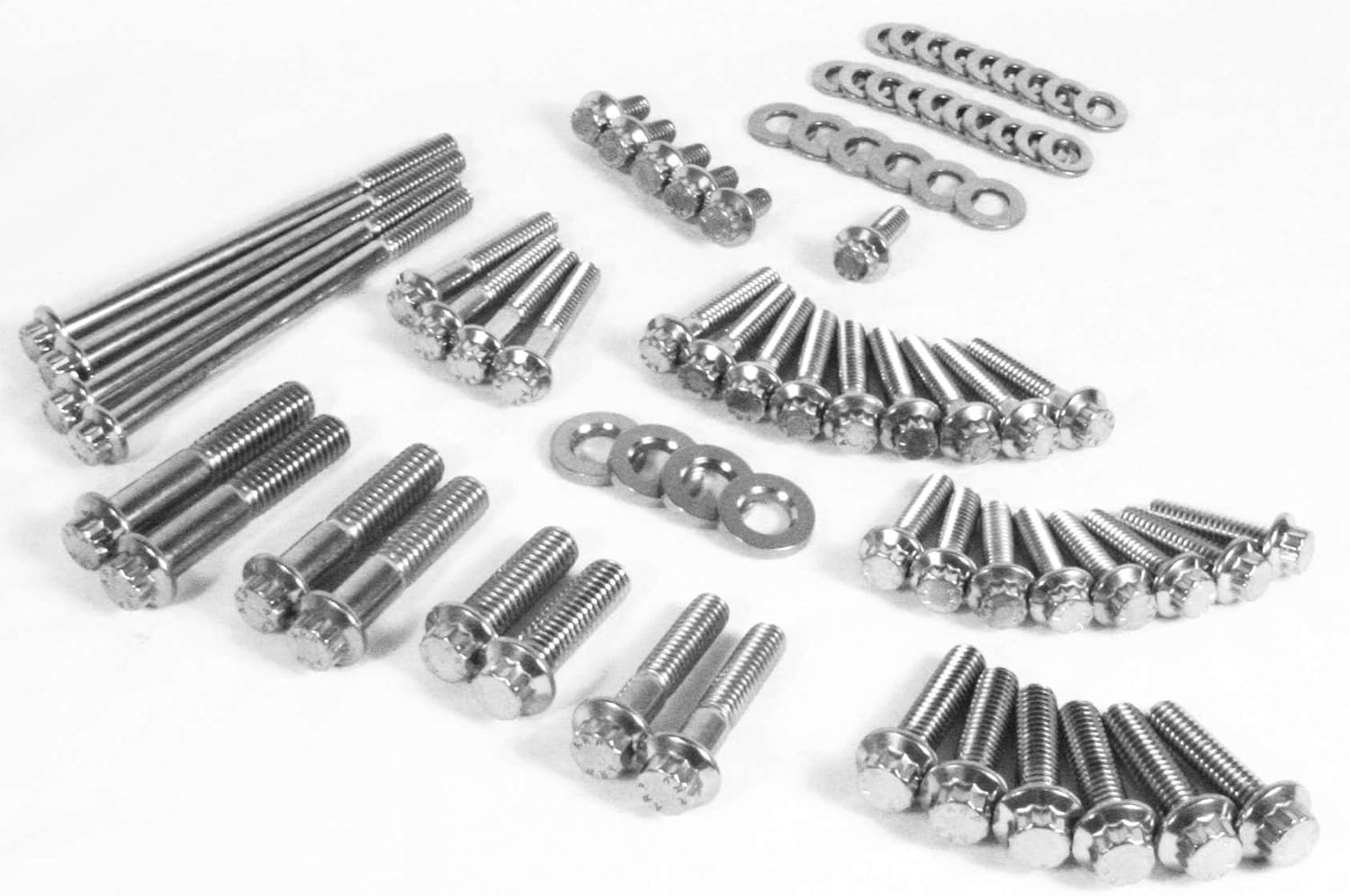 Feuling Primary and Transmission 12-Point Dress-Up Fastener Kits 3059