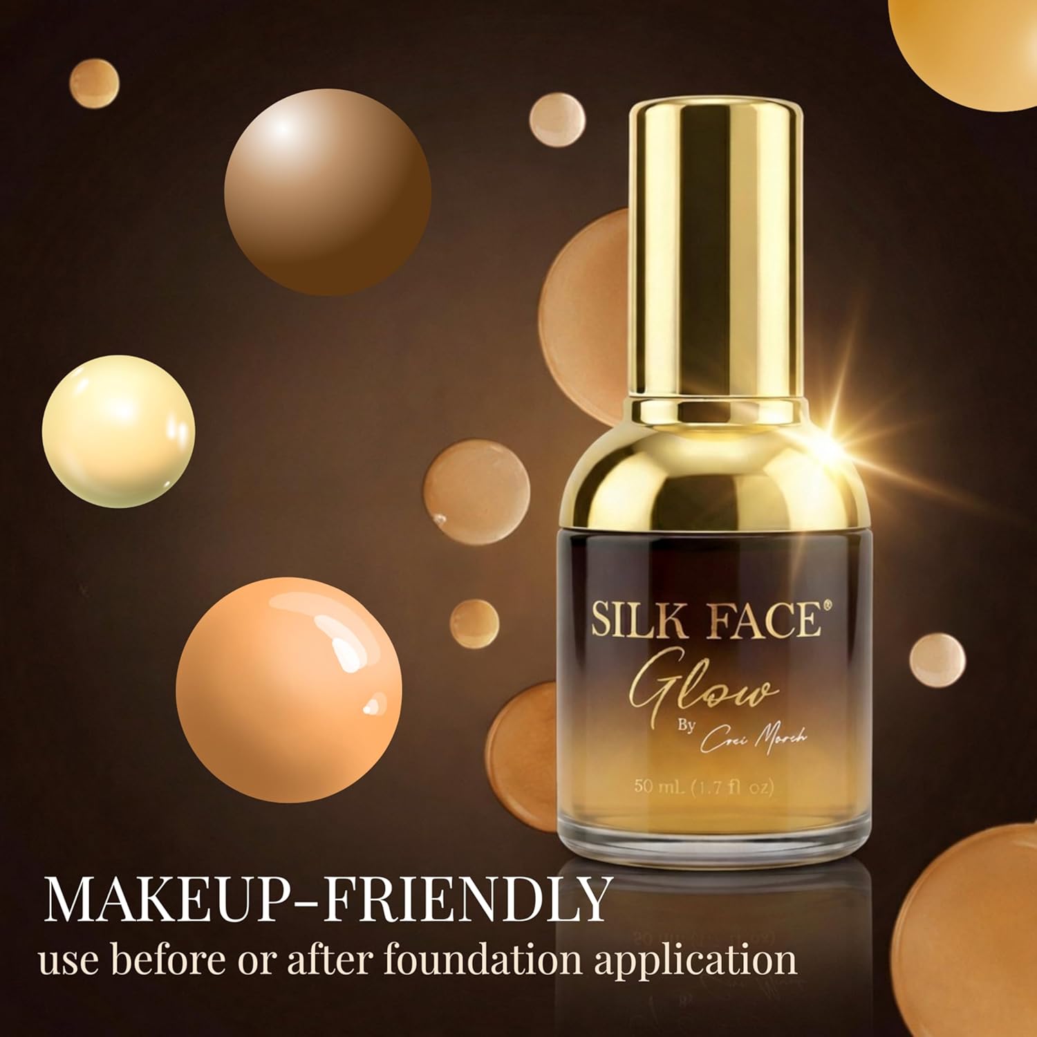 SILK FACE Glow Anti-Aging Hydrating Face Mist – Lightweight Facial Spray with Silk Extract & Collagen Support for Radiant Skin, Fine Line Care & Daily Hydration – Face Mist for Women, 1.7 fl oz