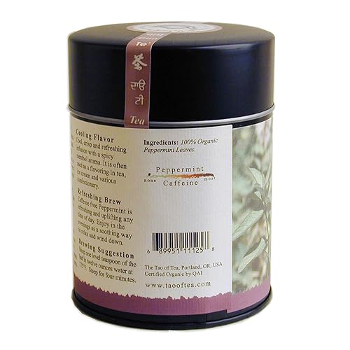 Miniatura 3 de The Tao of Tea, TOT11125 - Té de hierbas de menta, hoja suelta, 2 onzas (paquete de 1),