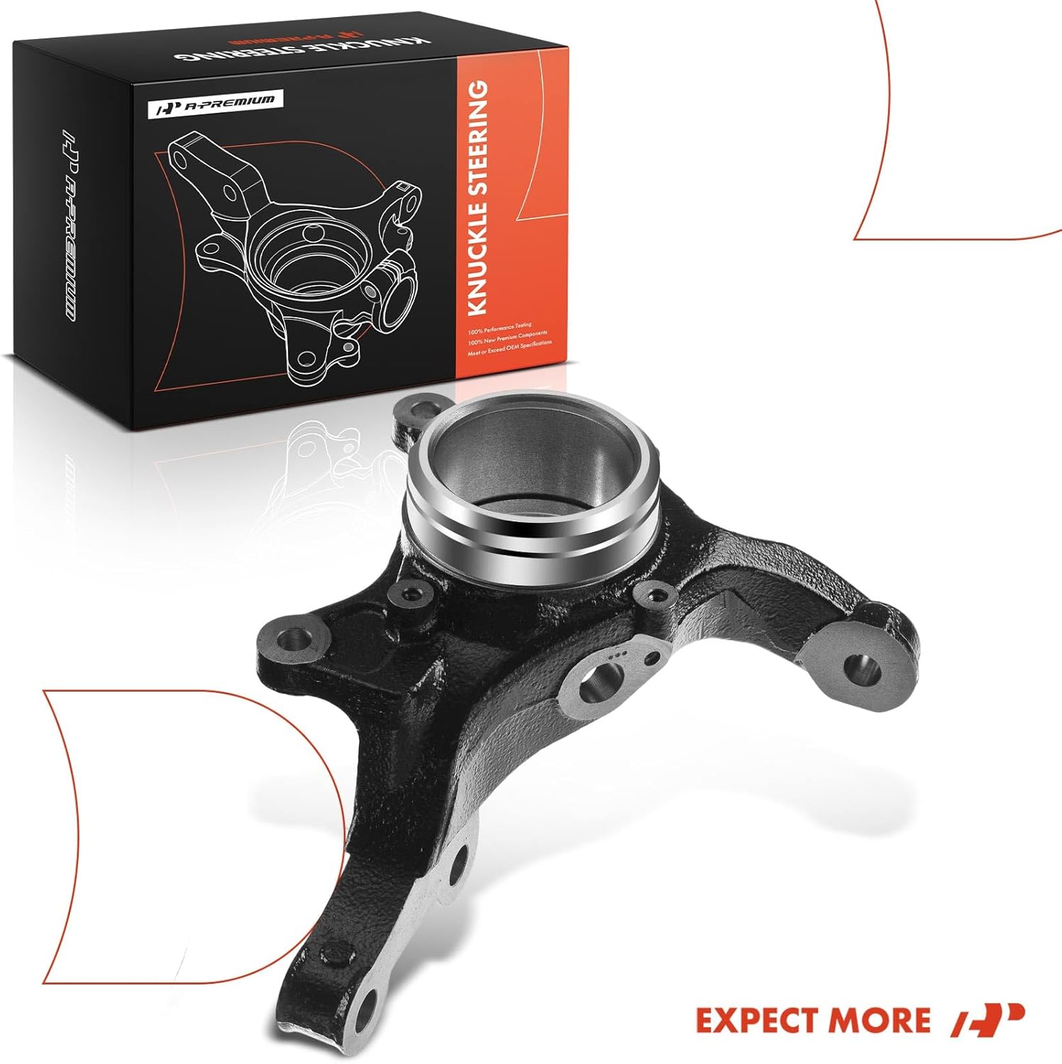 A-Premium Front Right Suspension Steering Knuckle Compatible with Toyota Camry 2012-2017, Avalon 2013-2018 & Lexus ES350 2016-2018, 3.5L, Passenger Side