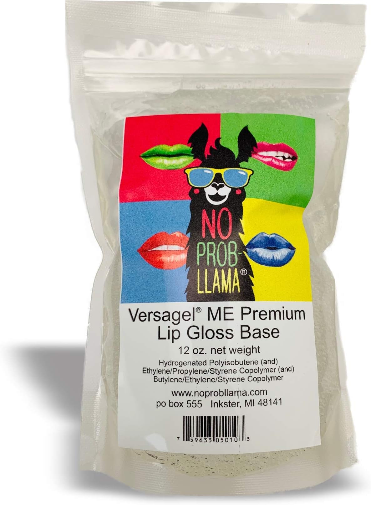 No Prob-Llama® Premium Lip Gloss Base - (12 oz) Mineral oil free