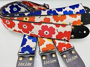 Amazon.co.jp_ ギターストラップ_ LIVE LINE