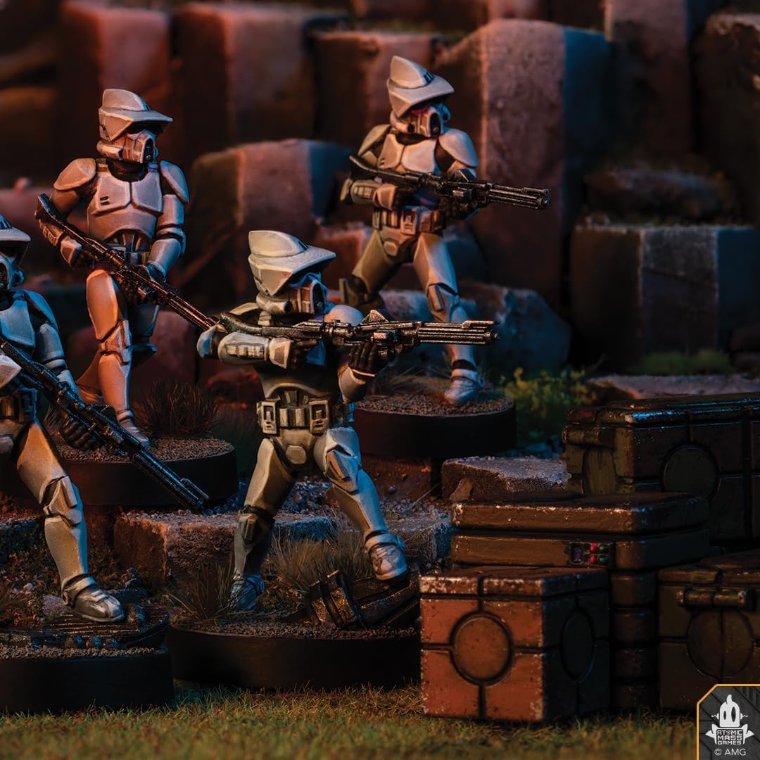 Asmodee Star Wars: Legion ARF Troopers Unit Expansion - Tabletop Miniatures Game, Strategy Game for Kids and Adults, Ages 14+, 2 Players, 3 Hour Playtime