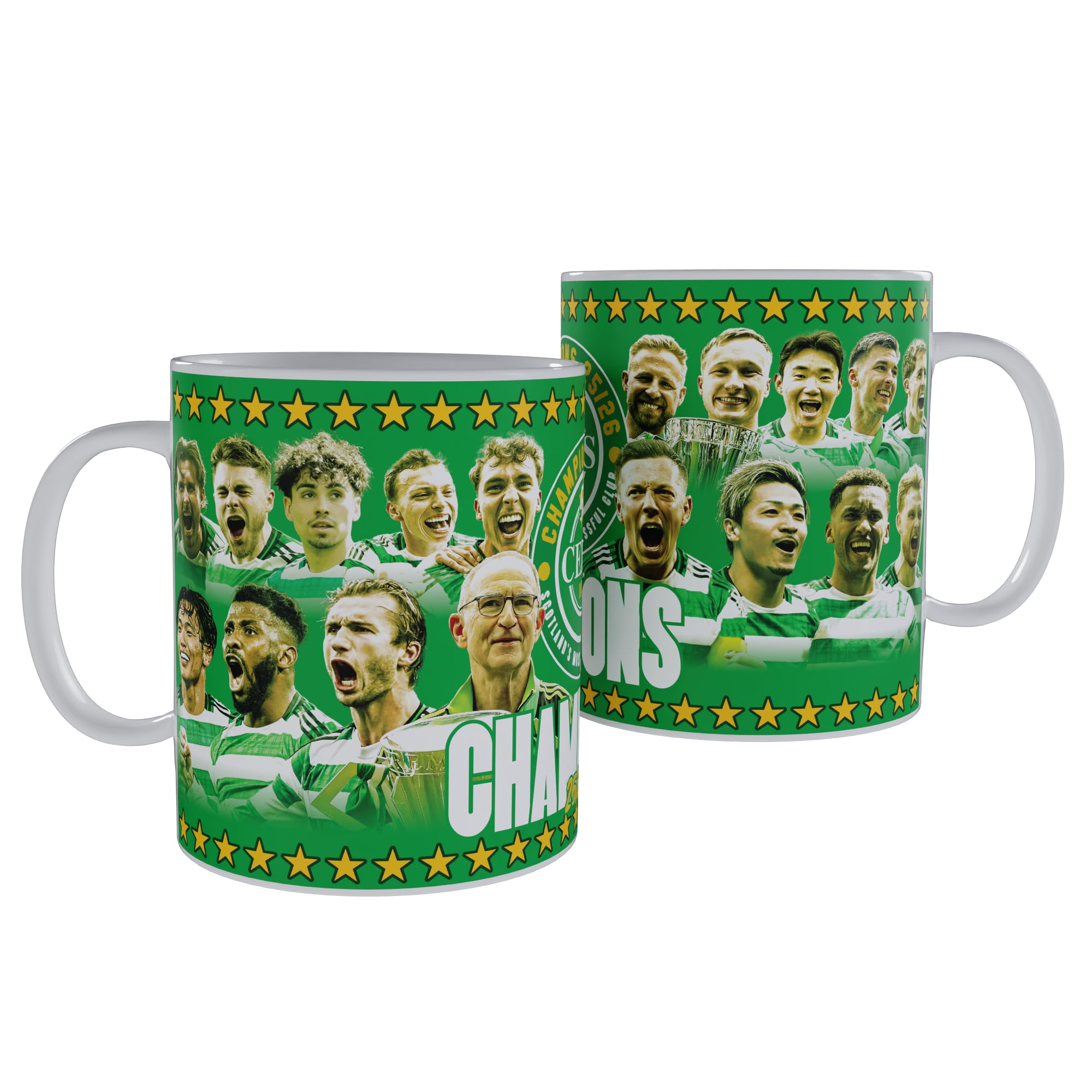 Partisan Celts Champions 25/26 Team Mug 11oz