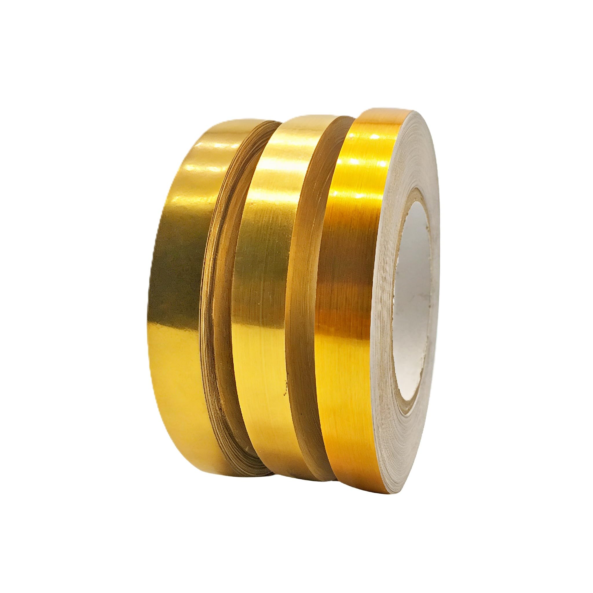 Peel and Stick Grout Tape, 0.8 Inch / 1.2 Inch x 164 Ft with Free Scraper, Tile Seam Tape, Removable Decorative Trim for Floor, Wall, Kitchen, Home Decor (Gold, 1.2 Inch (3cm) × 164 Ft (50m))