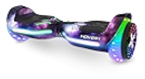 Hover-1 i100 Electric Self Balancing Scooter - 7MPH Top Speed, 6 Mile Range, 5HR Full-Charge, Built-In Bluetooth Speaker, Rider Modes: Beginner to Expert