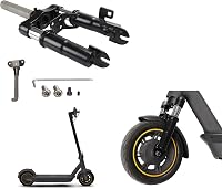 Fututech Első Lengéscsillapító Villa Segway Ninebot Max G30 G30E G30D G30 Le Elektromos Rollerhez Fekete Lengőkar Tuning Alkatrész 1