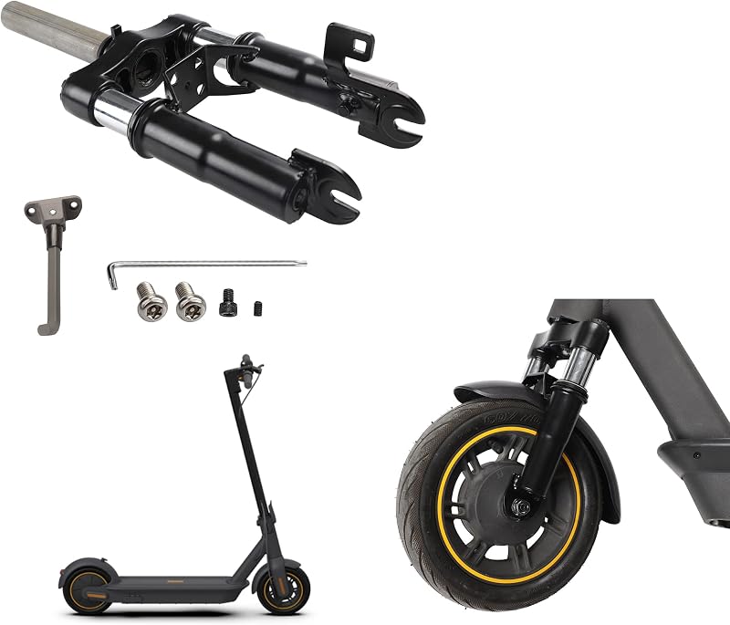 Fututech Első Lengéscsillapító Villa Segway Ninebot Max G30 G30E G30D G30 Le Elektromos Rollerhez Fekete Lengőkar Tuning Alkatrész