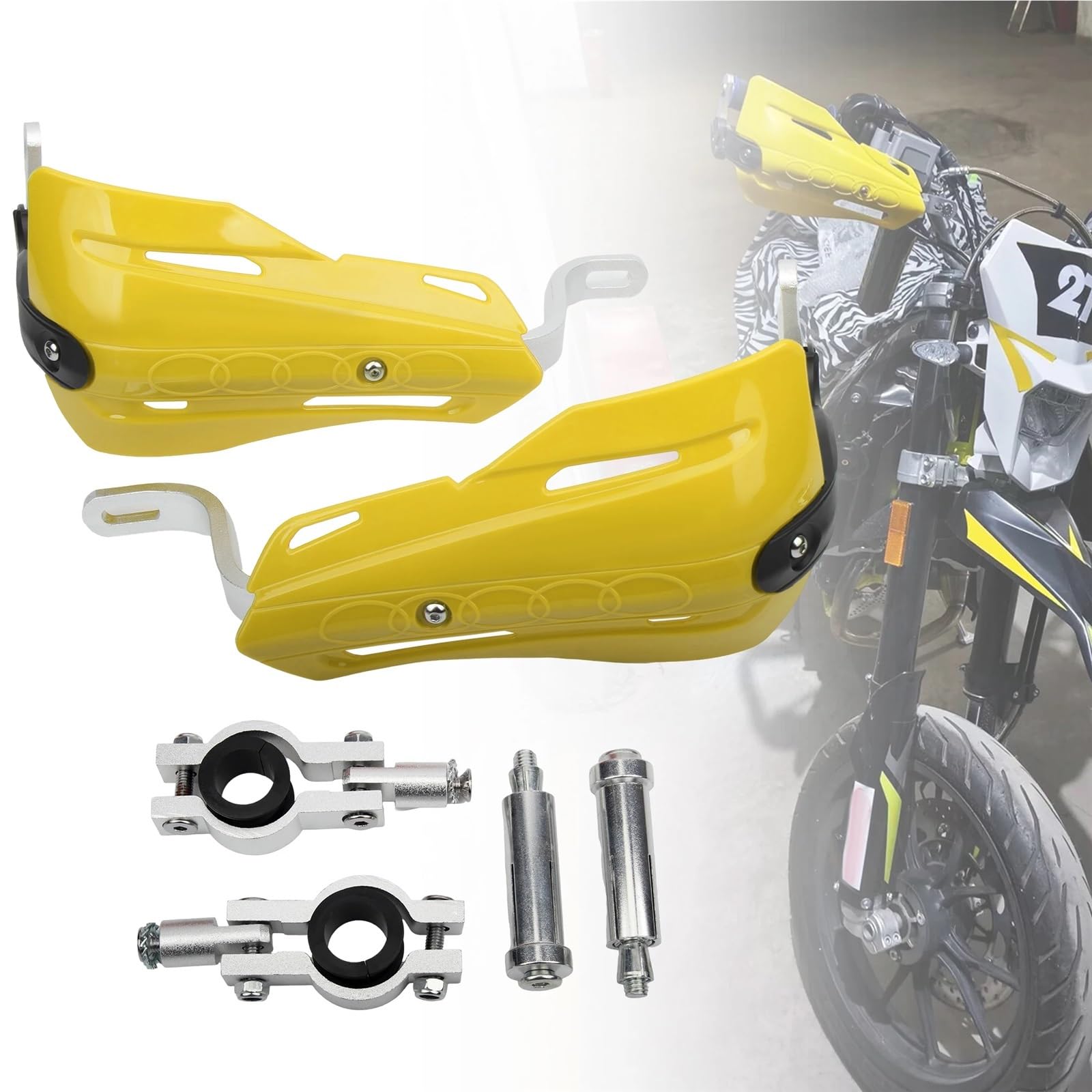 Ochraniacze na roweru motocykla Części kierownic Do osłony dłoni ATV Dirt Pit Bike
