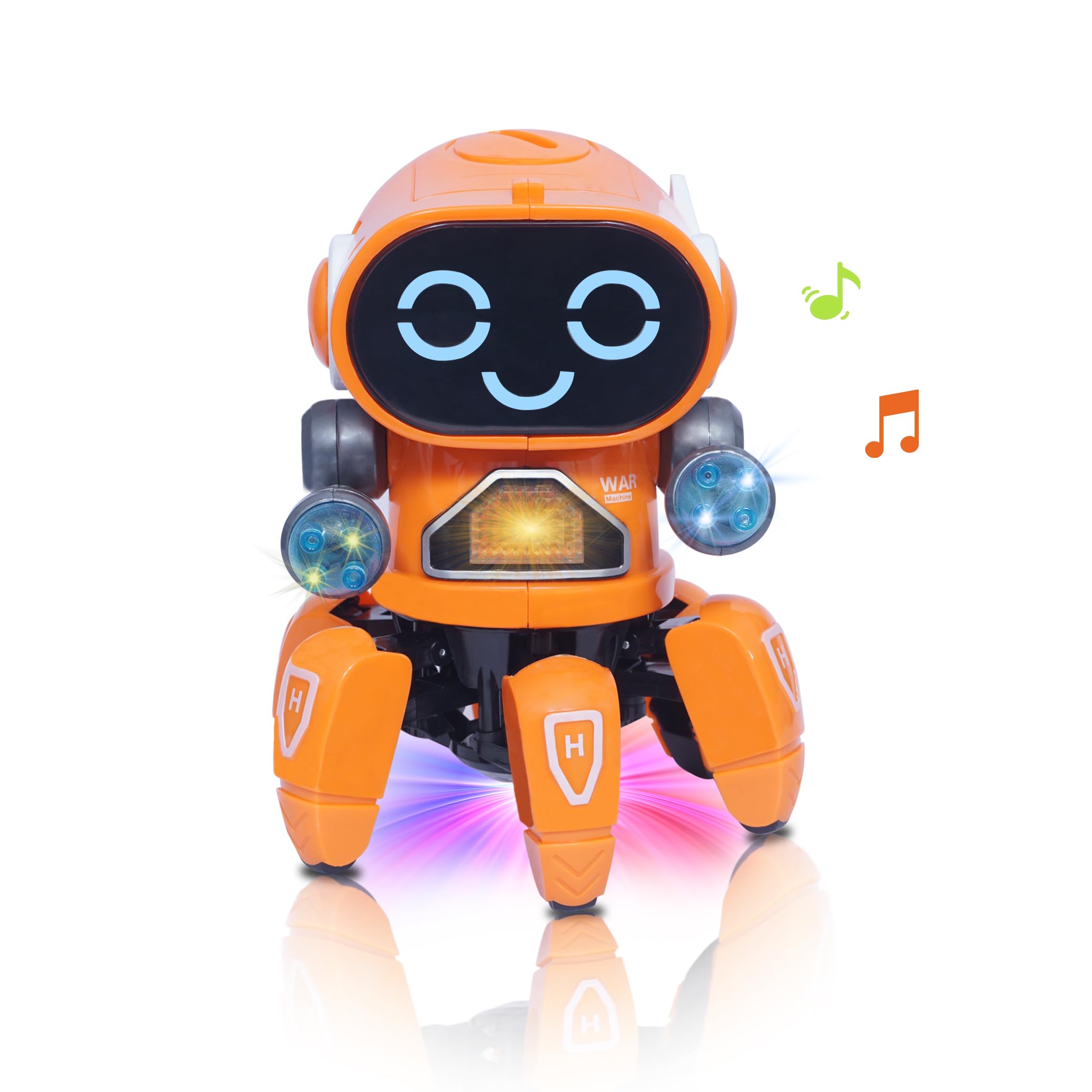 See full amazon price history chart for PLAYSKOUT Bot Robot Pioneer Colorful Lights and Music All Direction Movement Dancing Robot Toys for Boys and Girls (Orange) PLAYSKOUT Bot Robot Pioneer Colorful Lights and Music All Direction Movement Dancing Robot Toys for Boys and Girls (Orange) (B0CW1V3CBL) Amazon Price History, Amazon Price Tracker
