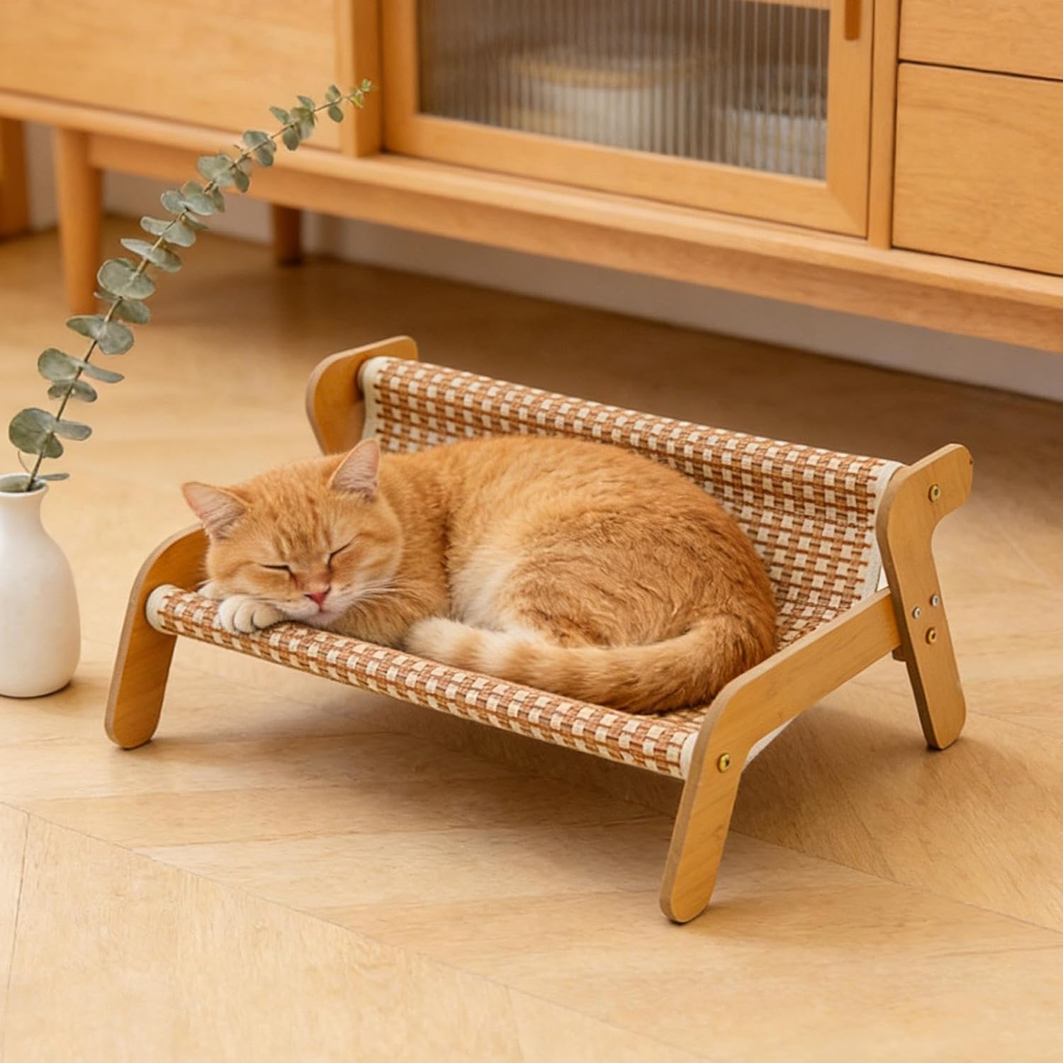 Cat Scratcher Couch Bed Accessory Sofa Shape Cartoon Indoor Cats Playing Modern Stylish Furniture Sleepings Sturdy Supplies, Cooling Mat