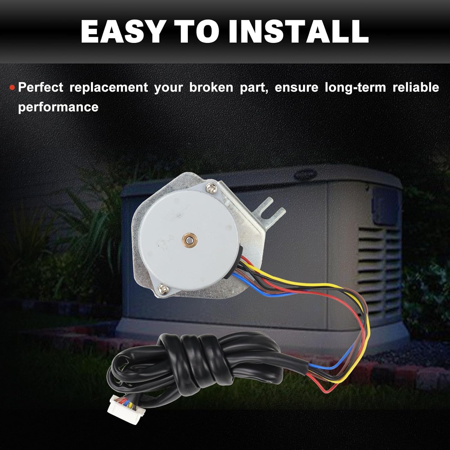 USTAR Stepper Motor Assembly Compatible with Generac Guardian GTH990 HSB Model Replace# 0G6453 0G6454