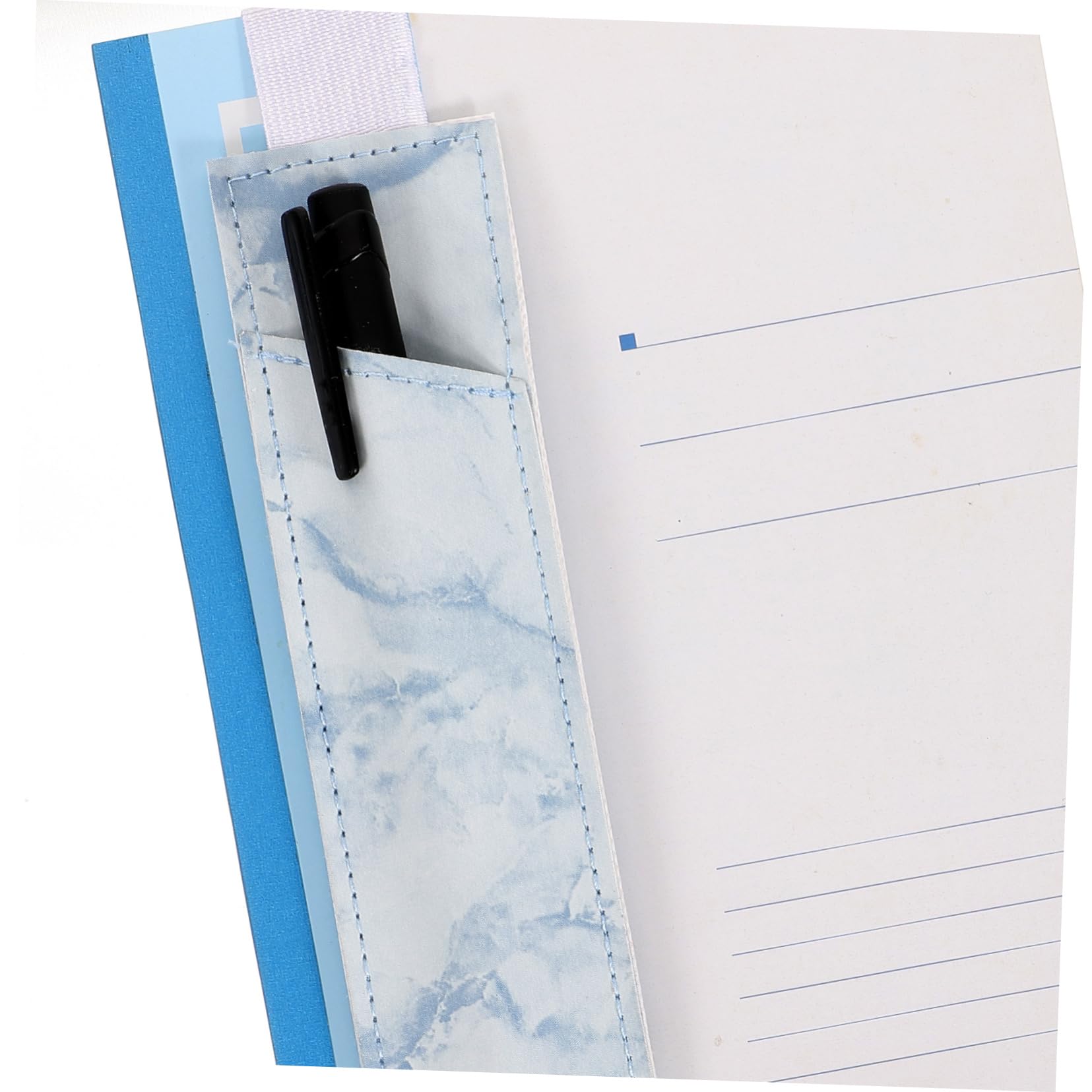 HOMSFOU 12pezzi Portapenne Per Notebook Pu Con Elastico Astuccio Per Penne Da Viaggio Custodia Multifunzionale Stile Per Taccuini e Agende