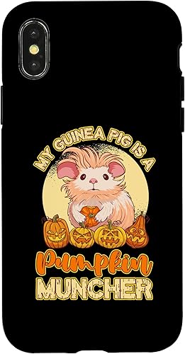 Miniatura 7 de iPhone 12 mini Guinea Pig Is A Pumpkin Muncher Pet Halloween Case