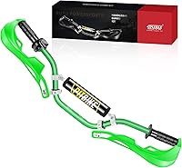 Vista 8 de RUTU - Kit universal de 7/8" CNC para manillar y protectores de motocicleta con empuñaduras, almohadilla para el pecho, abrazadera