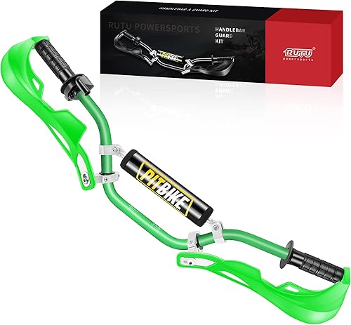 Miniatura 8 de RUTU - Kit universal de 7/8" CNC para manillar y protectores de motocicleta con empuñaduras, almohadilla para el pecho, abrazadera