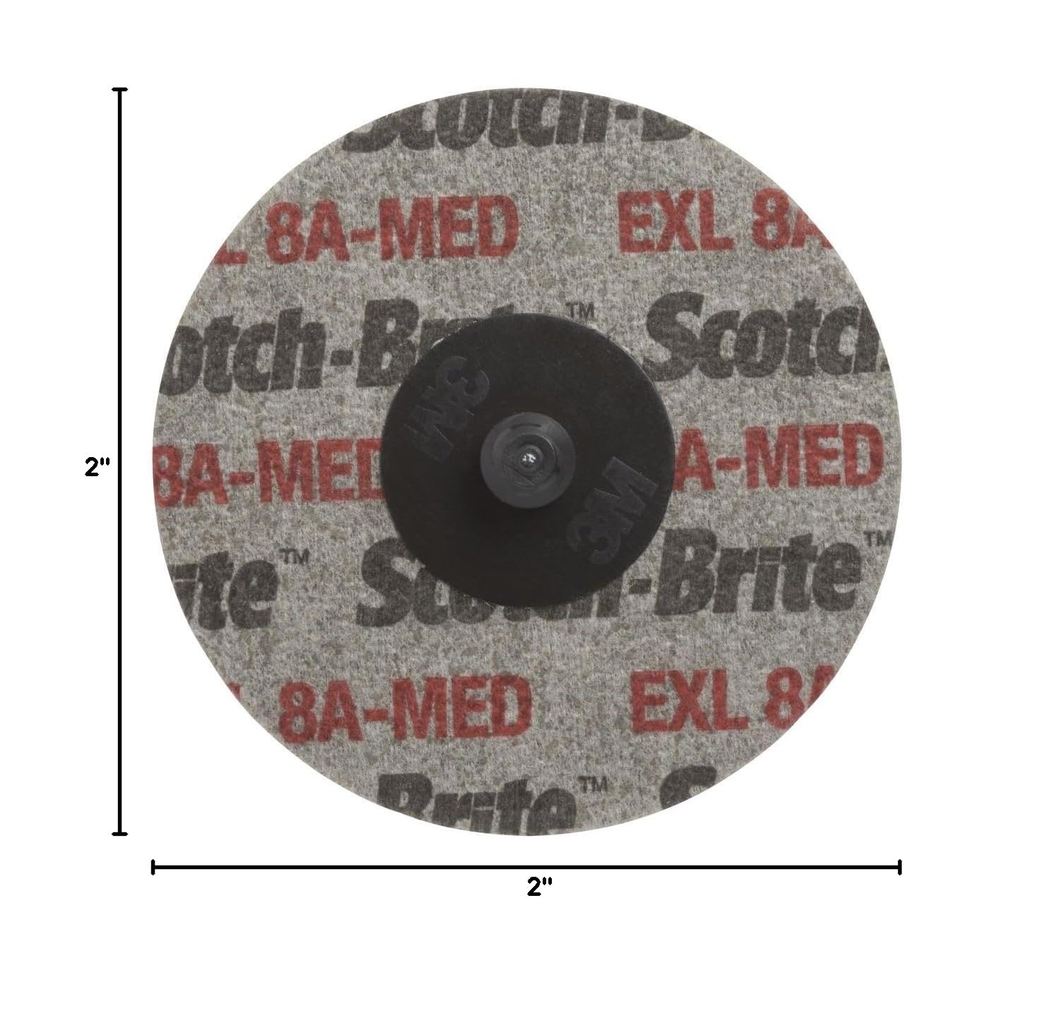 3M Scotch-Brite ROLOC EXL UNITIZED Wheel TS, 2 (00048011178486) (60/Each)