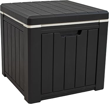 Sunnydaze 9-Gallon Outdoor Beverage Cooler - Insulated Ice Chest Holds 40 12-Ounce Cans - Black