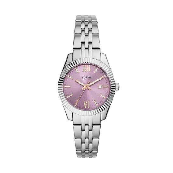 Buy Fossil Analog Purple Dial Women's 