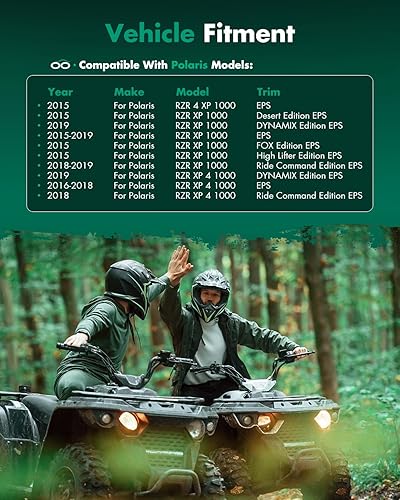 Vista 815 de SCITOO 1333081 1333947 Eje CV trasero izquierdo derecho para 2016-2020 para Polaris General 1000 2017-2020 para Polaris General 4 1000 2015-2018