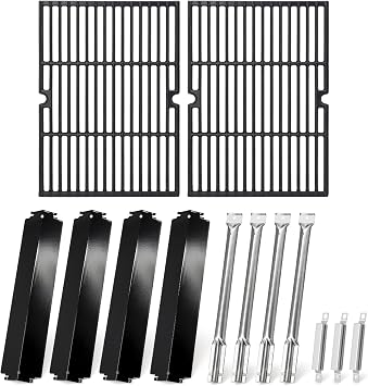 Replacement Parts for Charbroil 463268007 463268008 463268606 Grill Parts, Grill Grates, Heat Tents, Grill Burners and Carryover Tubes