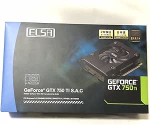 ELSA NVIDIA GeForce GD750Ti 2GB グラフィックボード GD750-2GERT