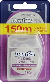 Fio Dental Dentics Classic Extra Fino 150m – Limpeza Profunda e Precisa