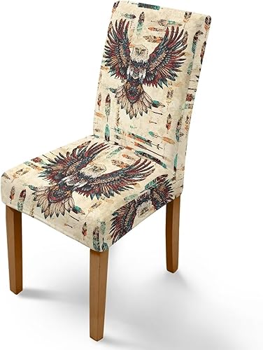 Miniatura 26 de Rnyleeg Red Rose Butterfly Chair Covers for Living Room No Arms Stretch Dining Chair Covers Set of 1 Soft Washable Kitchen Chair Protector Cover