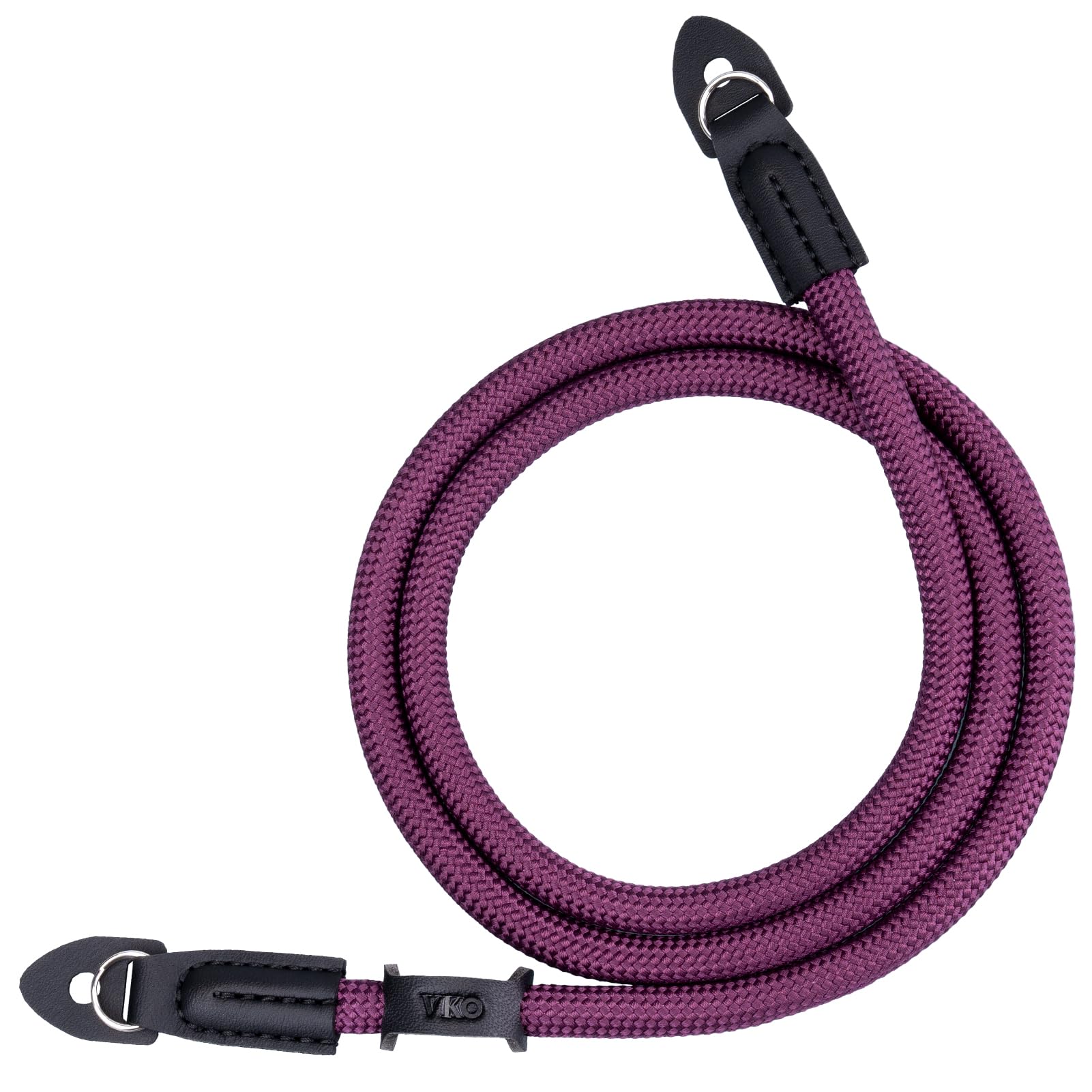 VKO Vintage Camera Neck Strap,Nylon Rope Camera Shoulder Straps for Photographers Film DSLR Imperial Purple