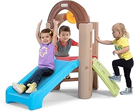 Simplay3 Young Explorers Activity Climber - Estructura de Escalada y Conjunto de Actividades para Niños Pequeños, para Interior o Exterior, Hecho en EE. UU.