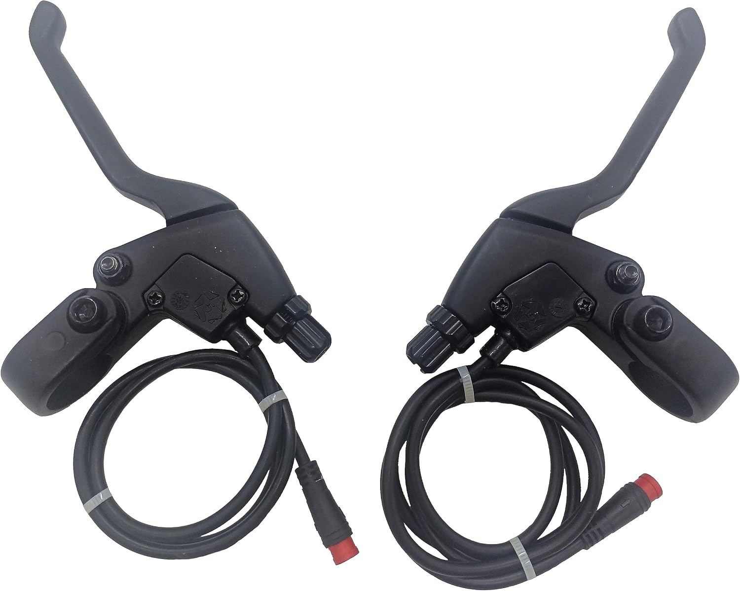 E-Bike Brake Lever, Brake Grips for Electric Bike or E Scooter,Ebike Accessories Cut Off Power When Brakes Ebike Parts (2PIN Waterproof Connector 60cm) image 2