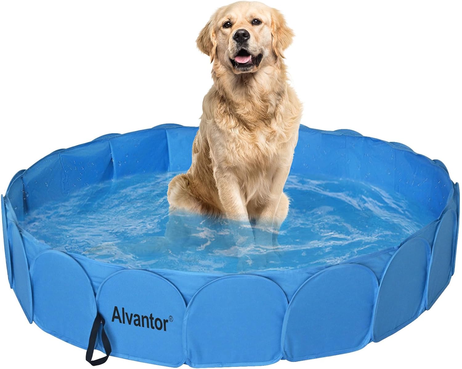 Amazon.com: Alvantor Upgraded Foldable Pet Bath Pool - 63