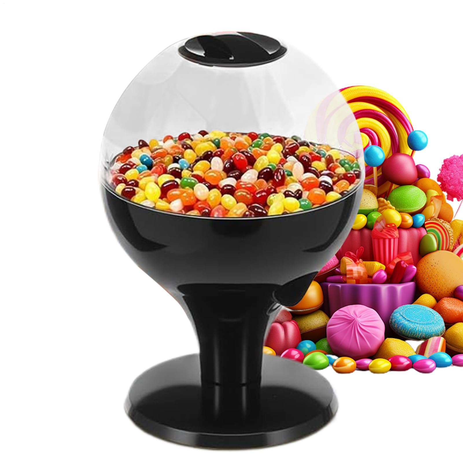 Distributore Di Caramelle Con Sensore Automatico | Distributore Per Tavolo Da Dolci Per Fagioli, Noci, Cibo, Snack, Vendita, Bambini, Casa, Ufficio, Bancone, Halloween E