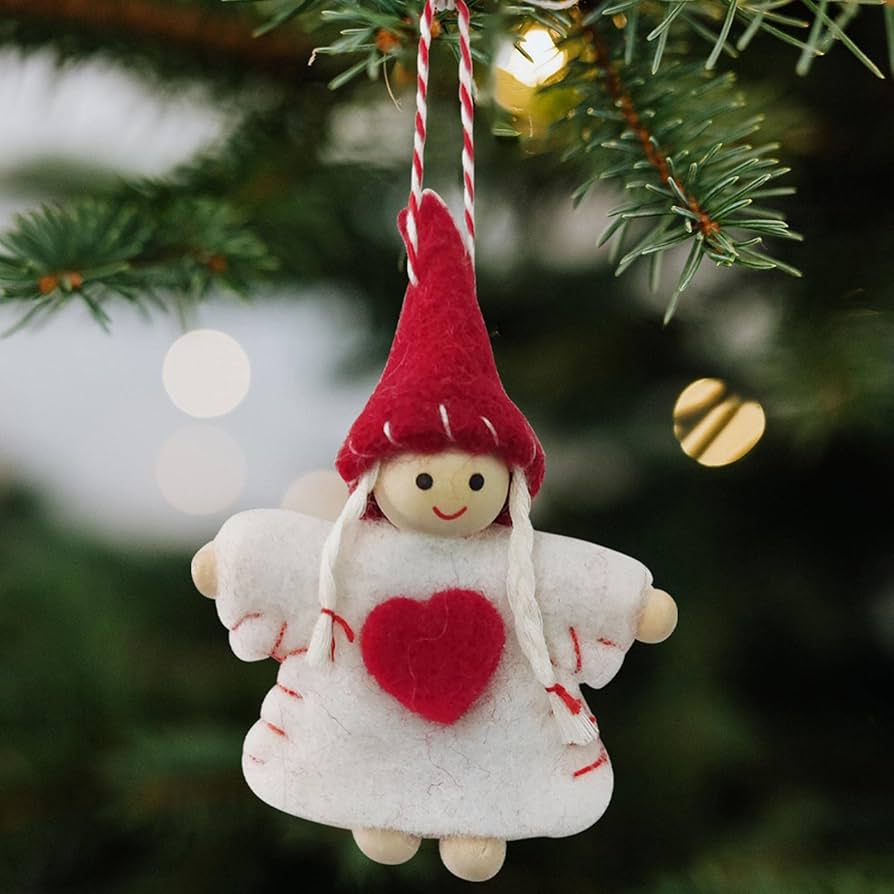 Amazon.co.jp: 羊毛フェルトのクリスマスオーナメント