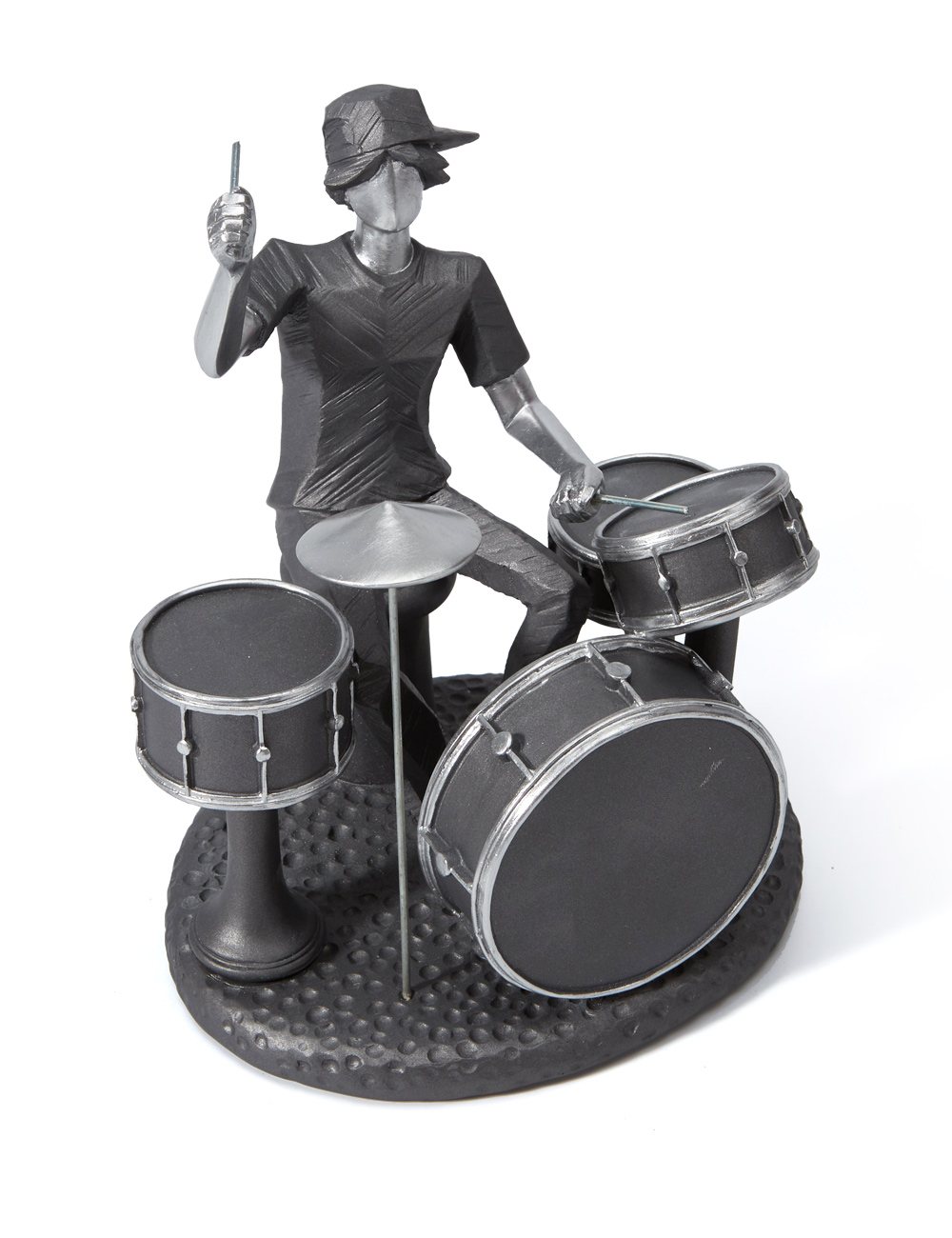 Estatua Decorativa Musical Moderna de Resina 8.1 in miniatura 7
