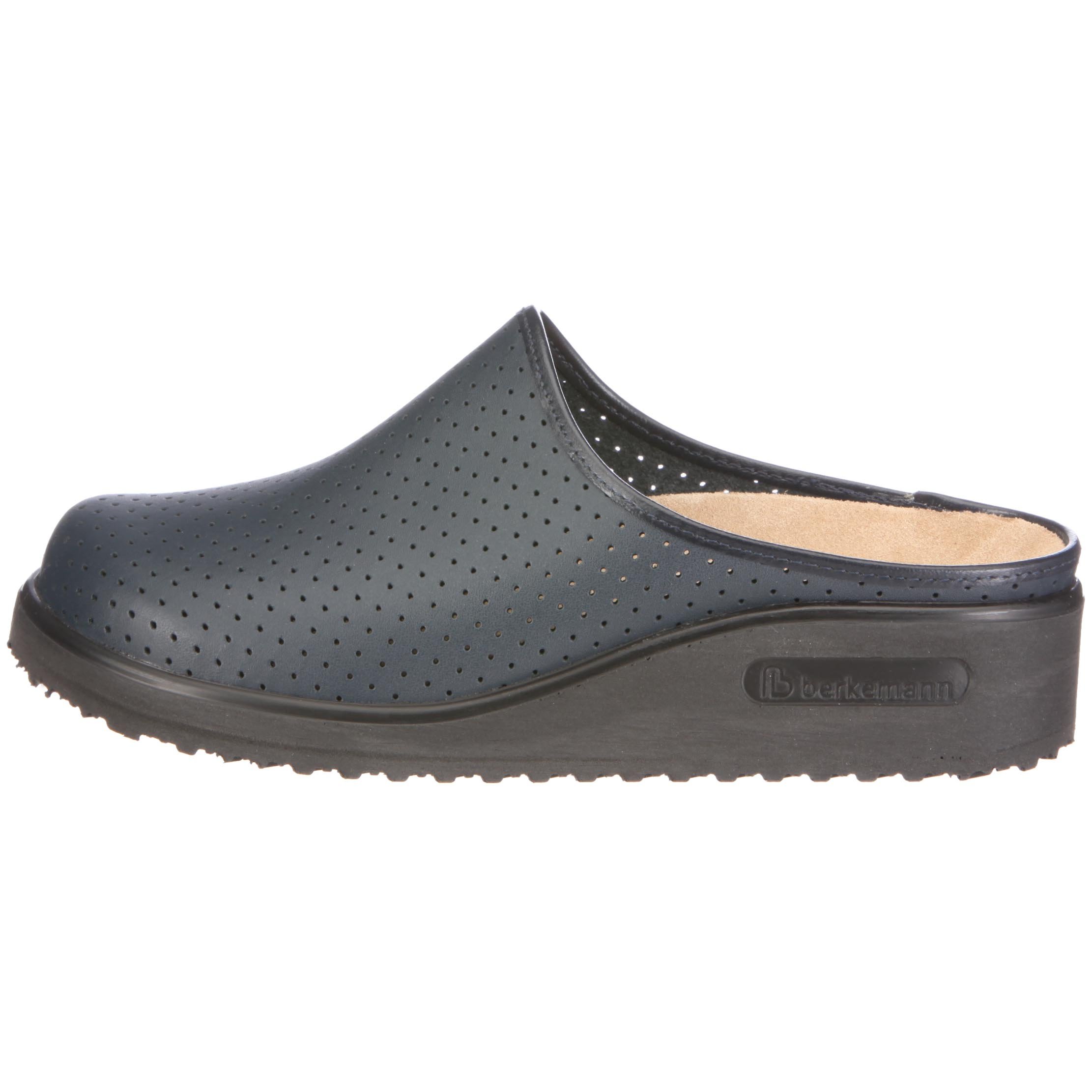 Berkemann Unisex Work Clogs Rindsleder Wide Fußbett: herausnehmbar